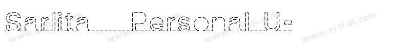 Sarlita   Personal U字体转换